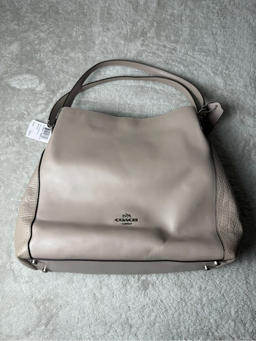 Coach Edie 31 Shoulder Bag in Taupe